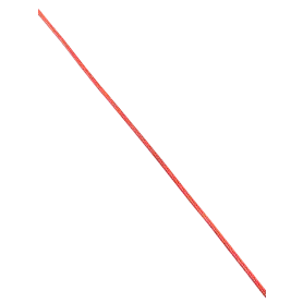 Nylonline, rød - Liner og elastikker