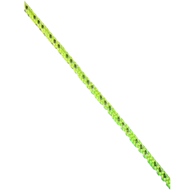 Nylonline, neon grøn - Liner og elastikker